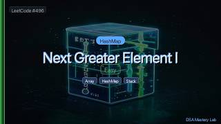 LeetCode 496: Next Greater Element I — The HashMap Trick (C#)