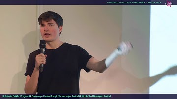 Sub0.1: Substrate Builders Program - Fabian Gompf, VP of business development at Parity Technologies