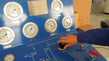 TPU3100-L safety valve test bench part 3, PSV valve test, safety relief valve pressure test machine