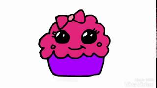 KAWAII  CUP CAKE ZEICHNEN | BEAUTIFUL DRAWINGS