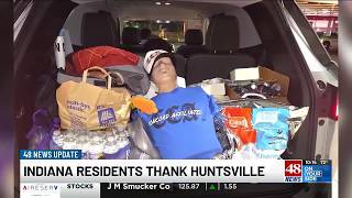 Huntsville woman drives donations to storm-ravaged hometown of Gary, Indiana