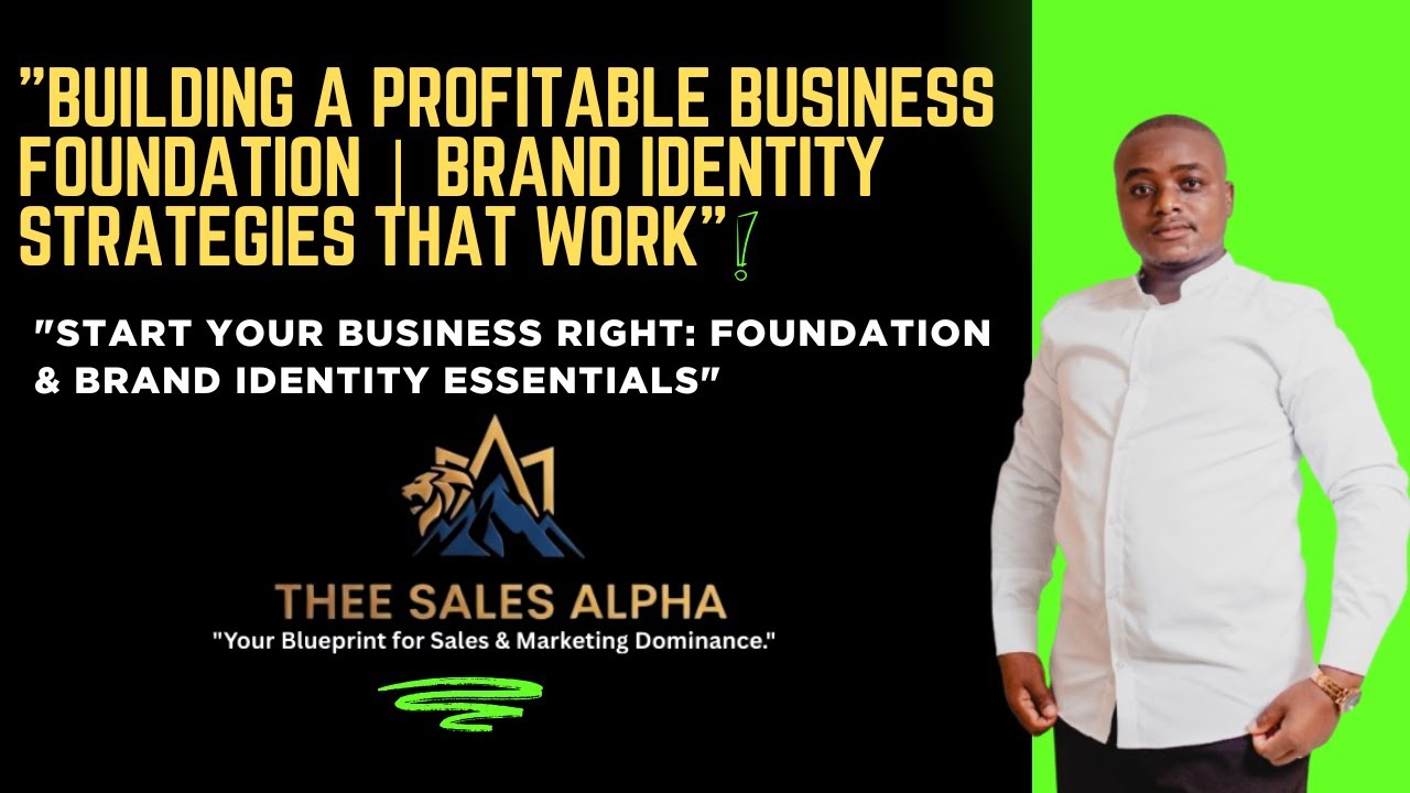 "How to Build a Strong Business Foundation in 2025 | Brand Identity ...