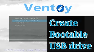Create bootable USB drive with Ventoy