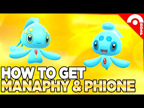 Manaphy, Mystery Gift Function, & Phione in Pokemon Brilliant Diamond & Shining Pearl *OVER*