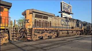 CSX yn2 trailing on a BNSF Manifest 4/26/26
