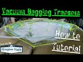 Vacuum bagging a transom tutorial with fiberglass supply