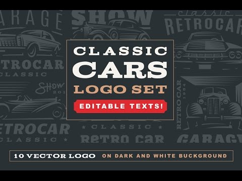 Classic cars, a Branding & Logo Template by SODESIGN (Thumbnail 2 of 7)