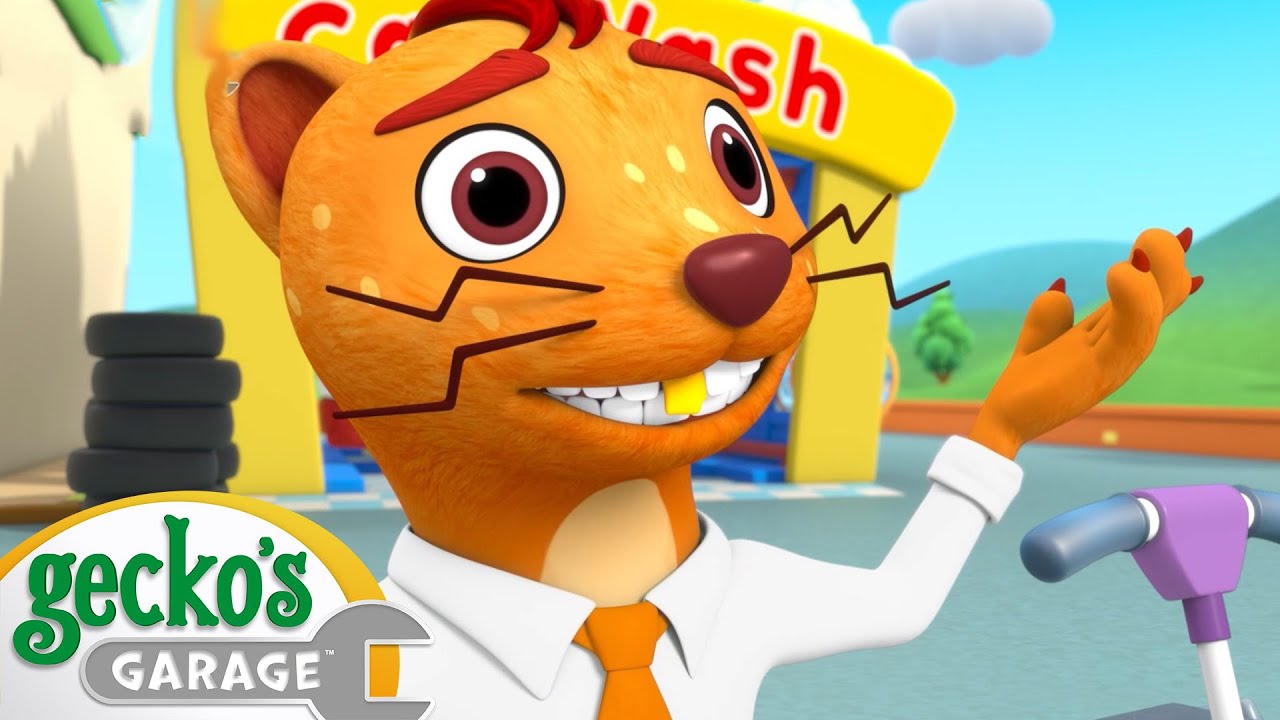 Gecko's Garage - Bumper Boo Boo Battle! | Kids Fun & Educational ...