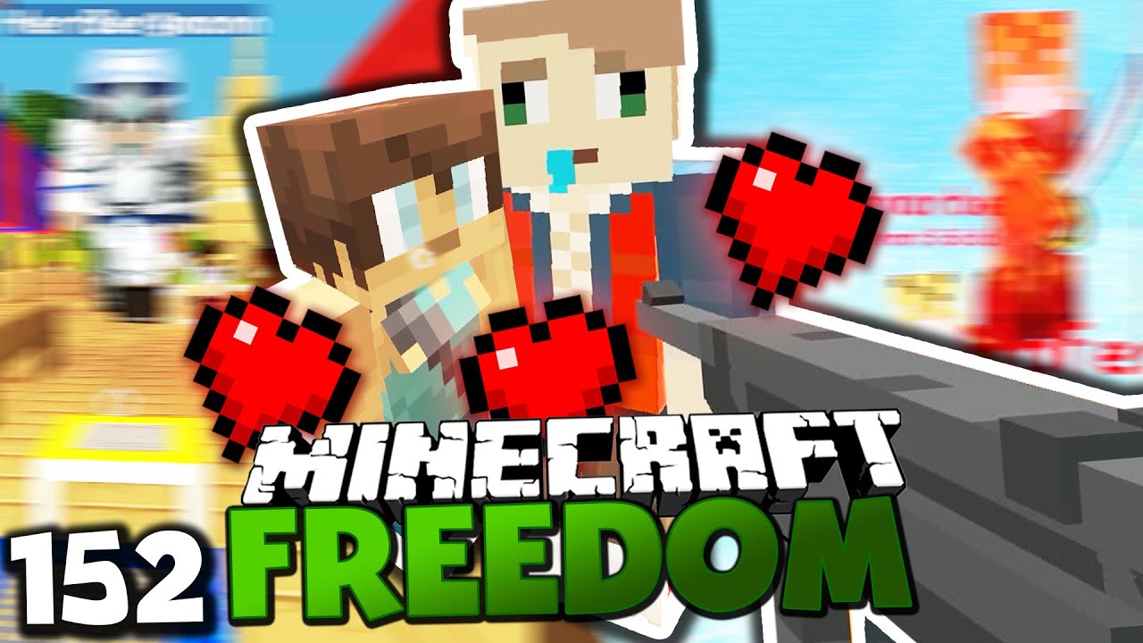 Minecraft Freedom ZWANGSHEIRAT DURCH WAFFENGEWALT! & TÖDLICHE TRAMPOLINE! Minecraft ...