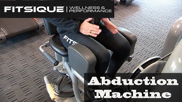 GLUTES: Technogym Seated HIP Abduction Machine