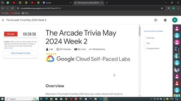 The Arcade Trivia May 2024 Week 2 #arcade #qwiklabs