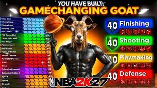 I MADE THE MOST GAME CHANGING PG BUILD in NBA 2K27! (95 DUNK, 3 PT & BALL HANDLE) BEST JUMPER & SIGS