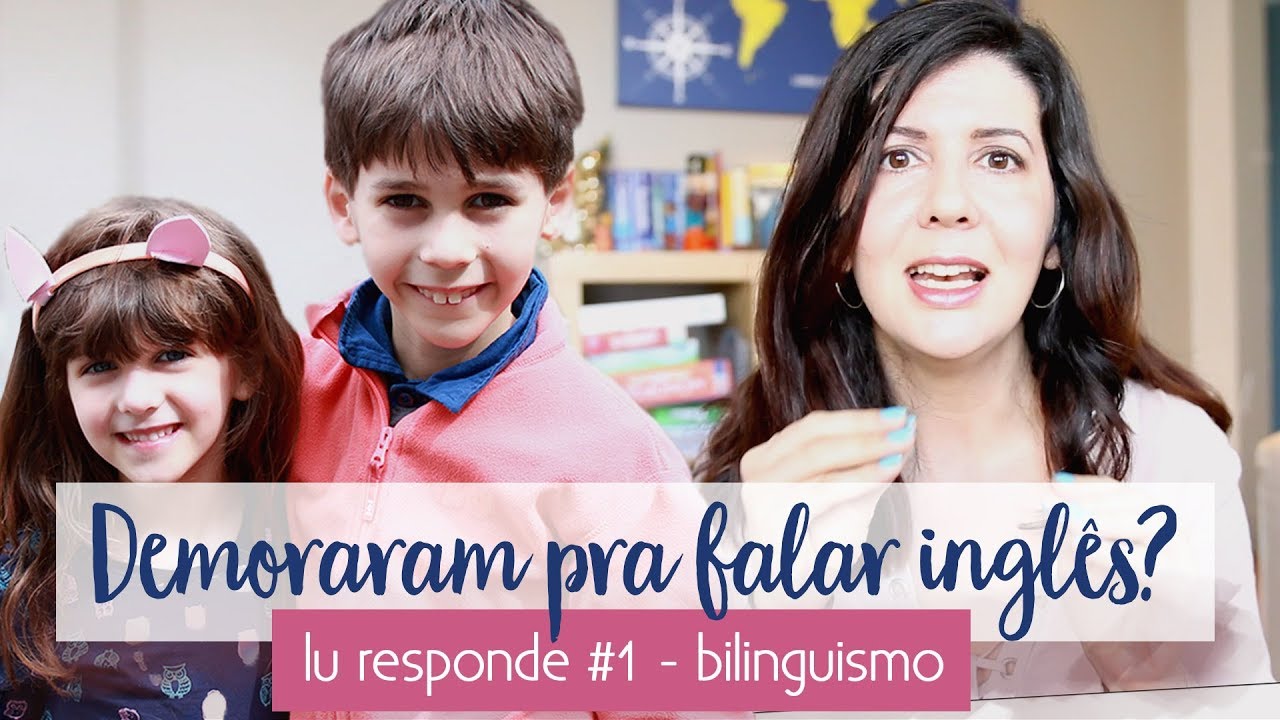 Que língua meus filhos preferem falar? Demoraram pra aprender? | Lu Responde #1 • Lu Azevedo
