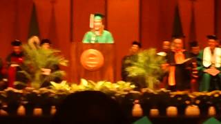 RCAH Commencement 2014 - Speech