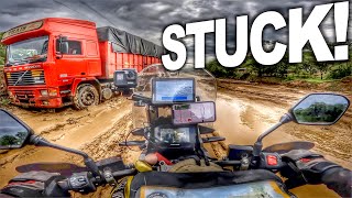 Travel vlog - INSANE MUDDY ROAD to Reach ECUADOR Border! 🇵🇪 [S3 - E83]