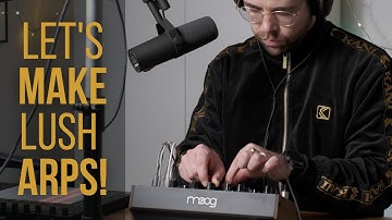 How to create LUSH ARPS (feat Moog Mother-32) | Tutorial