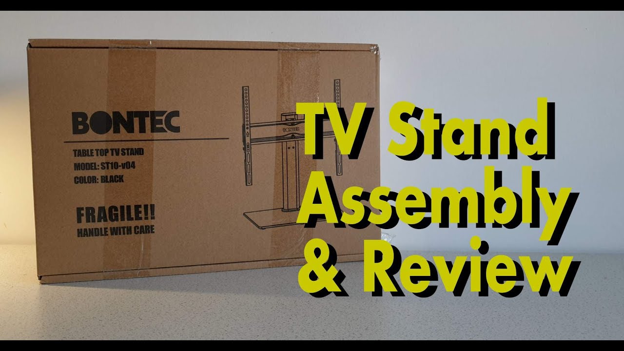 Bontec TV Stand Fitting and Review 