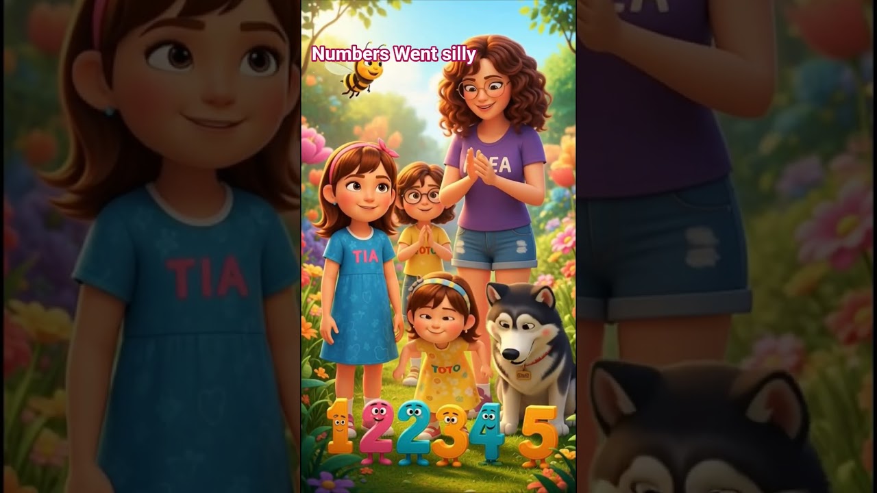 Numbers Went Silly! 🎵 Fun Counting Song for Kids | Toffi Tales