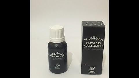 Flawless Lashes by Loreta Glue Accelerator