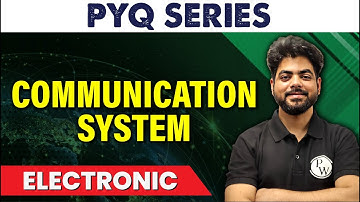Communication System | PYQ | ECE