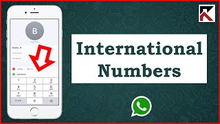 How To Add International Phone Numbers On WhatsApp iPhone screenshot 5