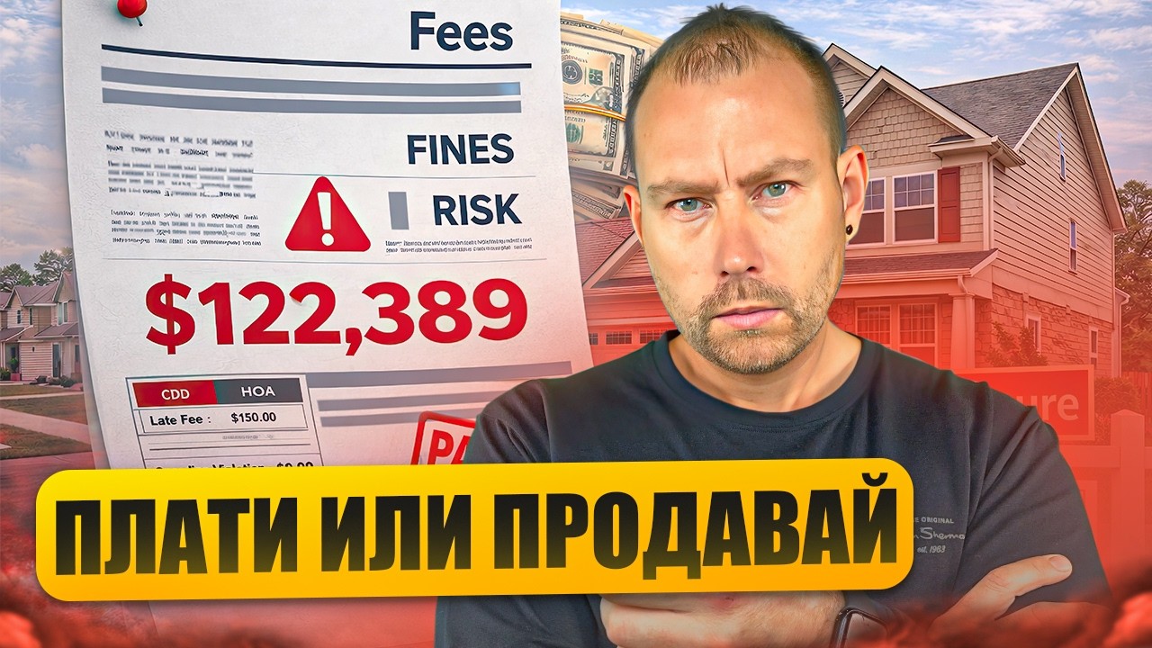 Вся правда про HOA и CDD, штрафы и риски! Скрытые платежи при покупке дома в США!