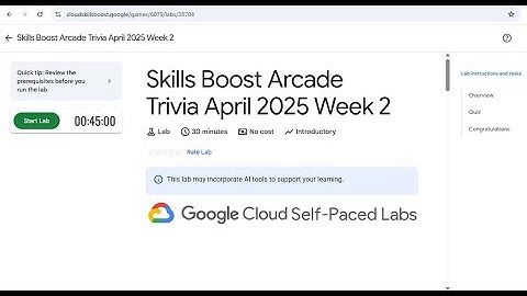 Skills Boost Arcade Trivia April 2025 Week 2 || Acrade 2025 #google #arcade #viralvideo #swags #like