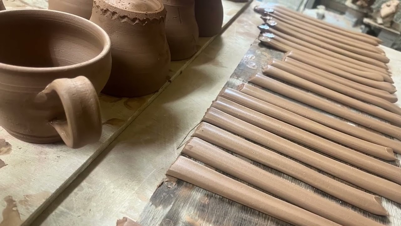 I Invite You Into My Studio – Attaching Handles to 70 Mugs
