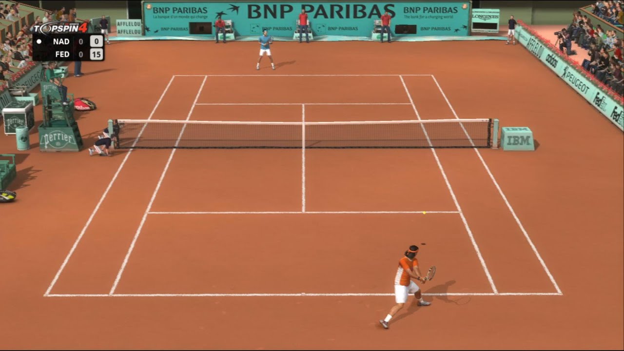 Top Spin 4 - Rafael Nadal vs Roger Federer - PS3 Emulator Gameplay
