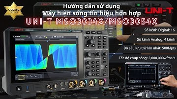 Cách sử dụng máy hiện sóng Uni-T MSO3034X và MSO3054X #manual #oscilloscope
