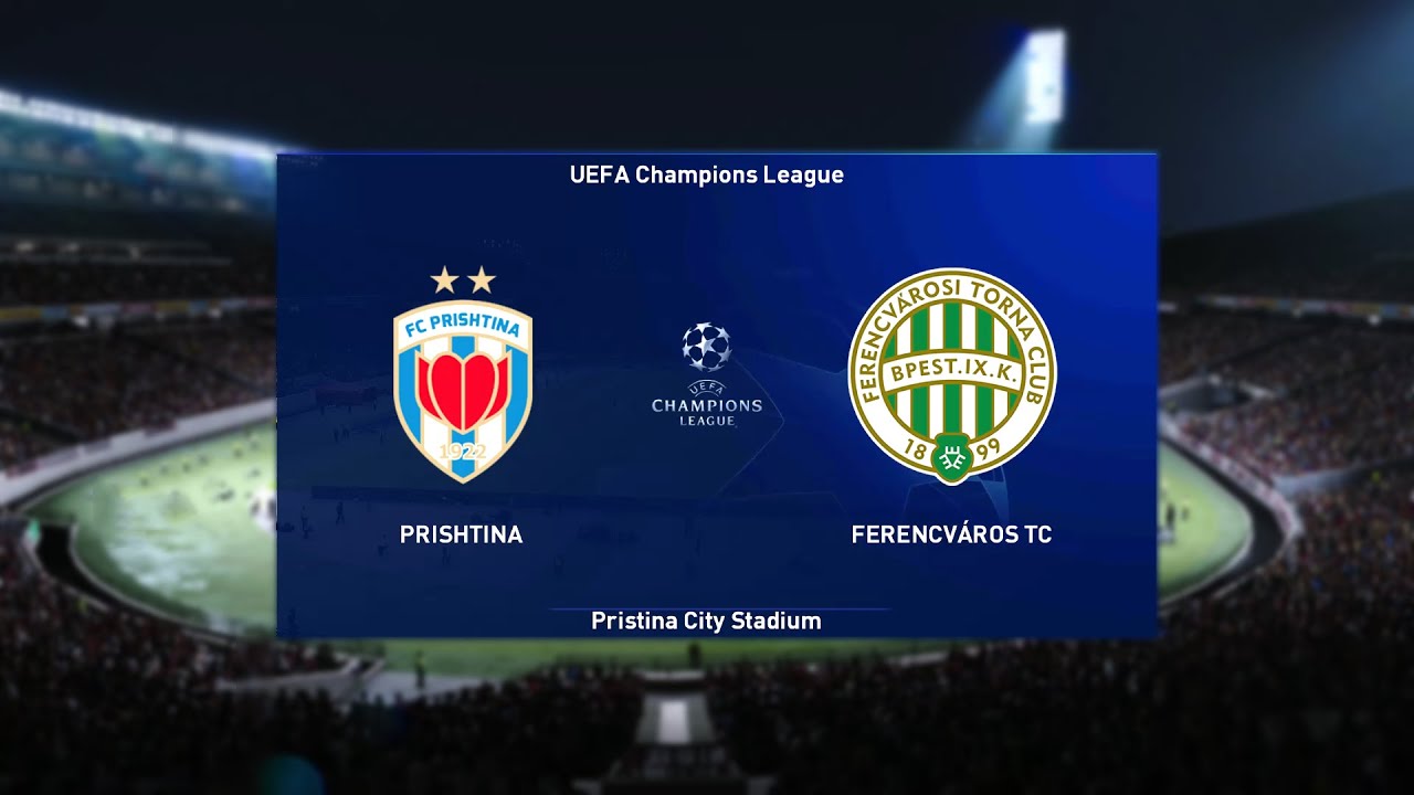 ⚽ Prishtina vs Ferencvaros ⚽, UEFA Champions League (13/07/2021)