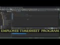 Real time example Java program - Employee time sheet in Tamil