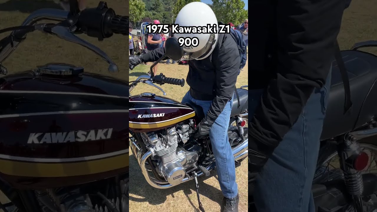 Can He Start A 1975 Kawasaki Z1 900 