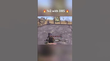 Fastest 1v2 with DBS 🔥😈 #bgmi #bgis #gaming #pubgmobile #bgmishorts #viral