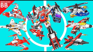 LEGO Combiner Superion Aerialbot ⚡️ Speed Build How to make a Robot Transformers 6 in 1 Qman 1405