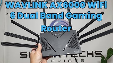 WAVLINK AX6000 Wi-Fi 6 Dual Band Gaming Router #gaming #router