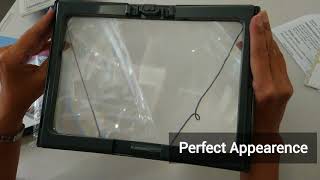 LED Handsfree Magnifier With Foldable Legs - 200PSL
