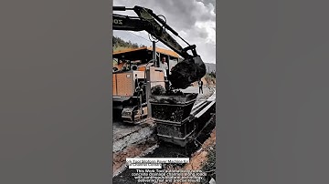 Work Tool Slipform Paver Machine for Concrete Road Channel Construction