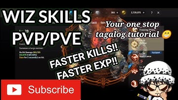 A3: STILL ALIVE | WIZARD SKILL SET PVP/PVE