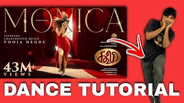 MONICA DANCE TUTORIAL TAMIL #coolie #monica #dancetutorial #dance #viralreels 