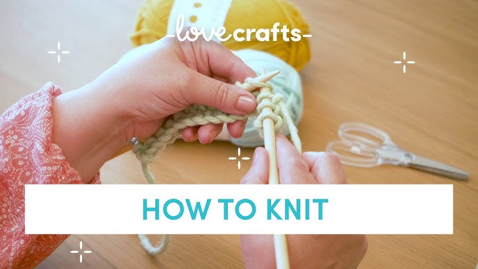 Knitting Course – for Beginners, Basics
