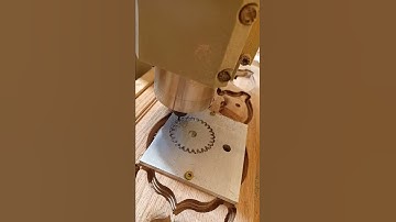 Machining Aluminum Gears On CNC Router - part 5