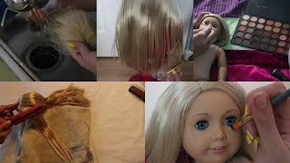 FIXING UP AND CUSTOMIZING AN AG DOLL