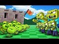 Minecraft | PLANTS VS ZOMBIES BOSS CHALLENGE! (ZOMBIE BOSS ATTACKS)