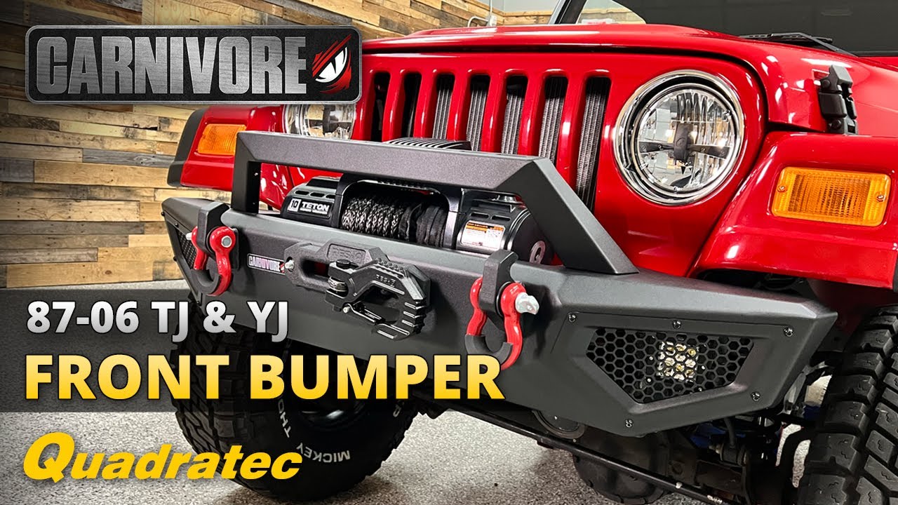 Carnivore Front Bumper for 87-06 Jeep Wrangler YJ & TJ