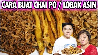 CARA BUAT CHAI PO / LOBAK ASIN ALA ENNY TANGERANG!!!