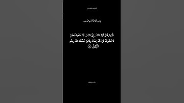 سورة آل عمران الآية 173-174 القارئ ماهر المعيقلي #تذكير_بالله_عز_و_جل #الدال_على_خير_كفاعله