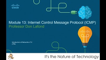 NetAcad ITN Module 13 - Internet Control Message Protocol (ICMP)