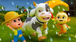 Rain Rain Go Away Song | Play Outside Together Song |  More Kids Songs & Nursery Rhymes