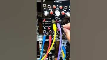 Befaco Rampage DIY eurorack kit and 2hp vowel